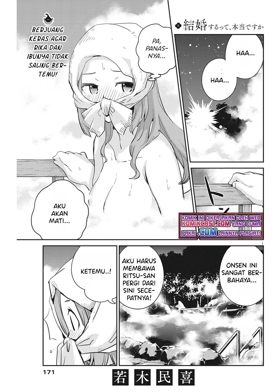 Kekkon Surutte, Hontou Desu ka? Chapter 65 Gambar 3